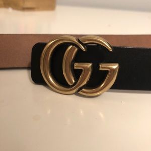 Faux GG belt